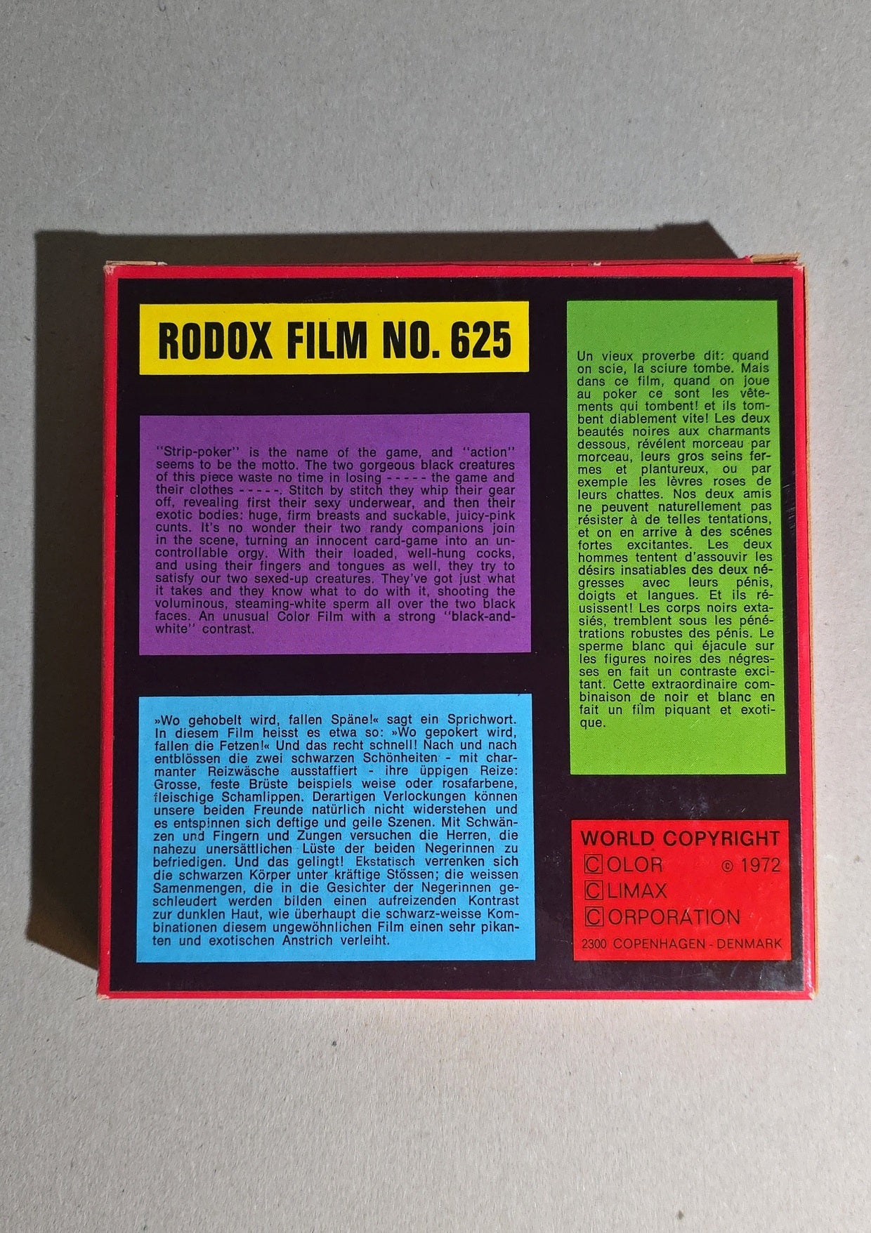 Rodox Film 625 – Black Lust