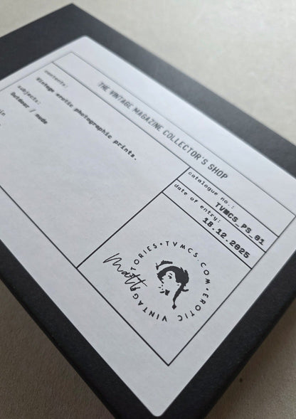 PS_01: Untitled Erotic Photo Set (5 photographs)