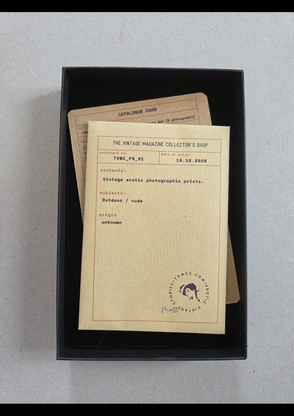 PS_01: Untitled Erotic Photo Set (5 photographs)