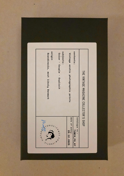 PS_07: Untitled Erotic Photo card Set (9 prints)