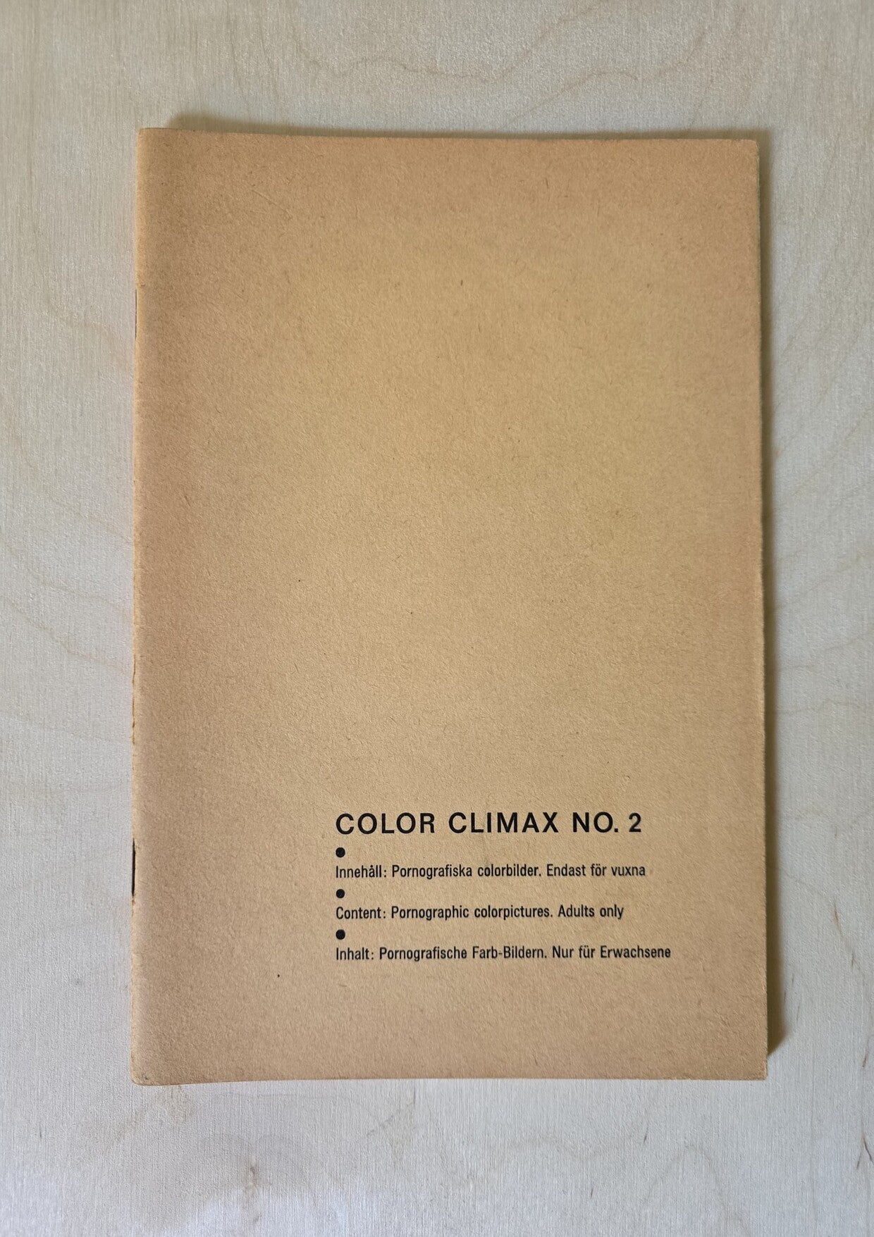 Color Climax 2 (neutral cover)