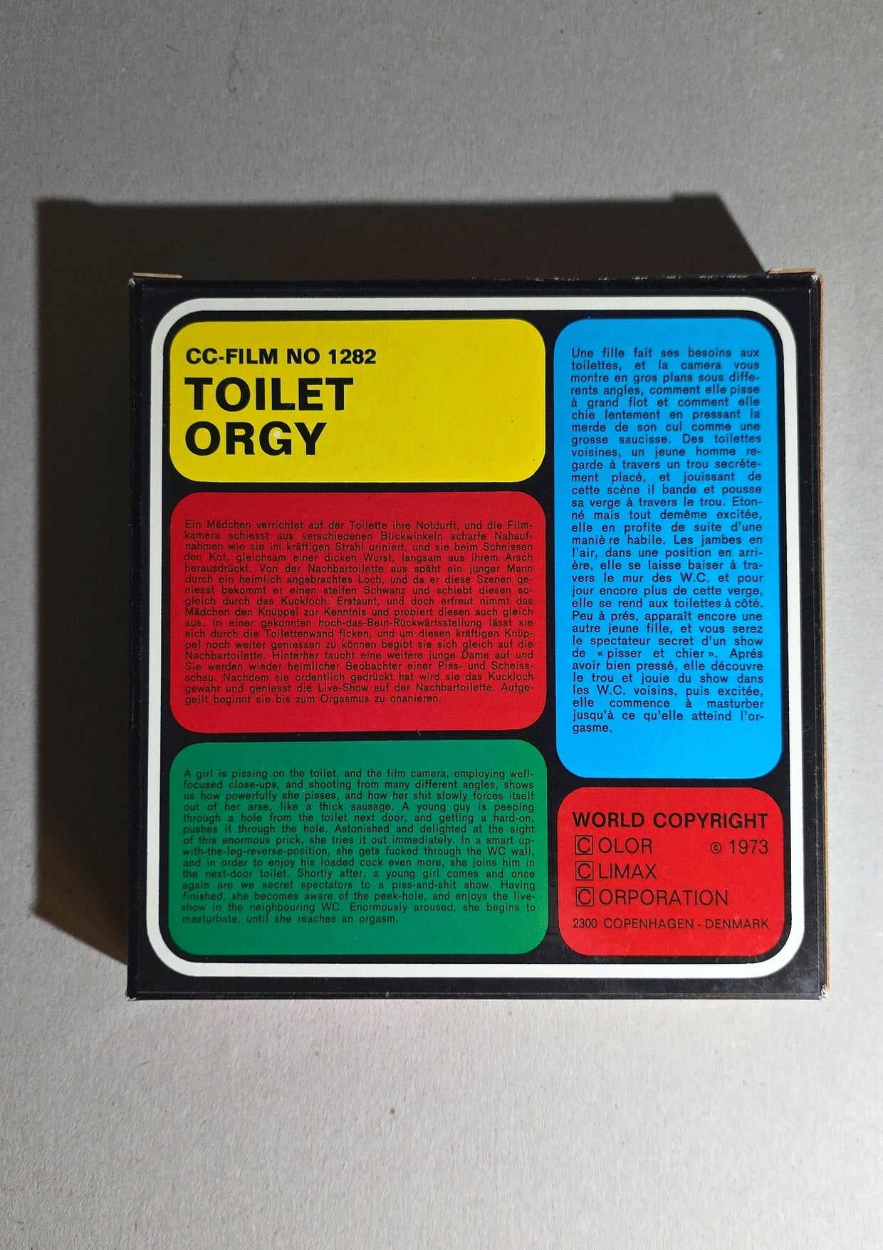 COLOR CLIMAX 1282 - TOILET ORGY