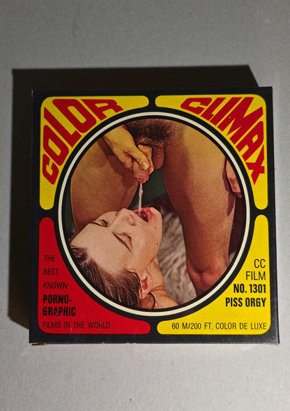 COLOR CLIMAX 1301 - PISS ORGY (Normal 8mm)