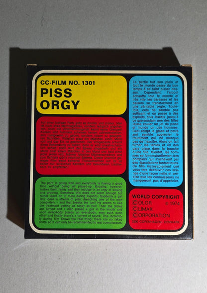 COLOR CLIMAX 1301 - PISS ORGY (Normal 8mm)