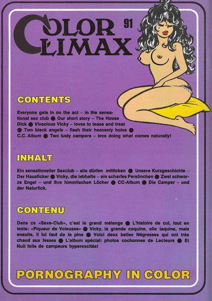 Color Climax 91 (explicit cover edition)
