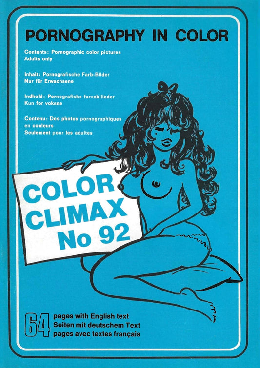 Color Climax 92 (neutral cover edition)