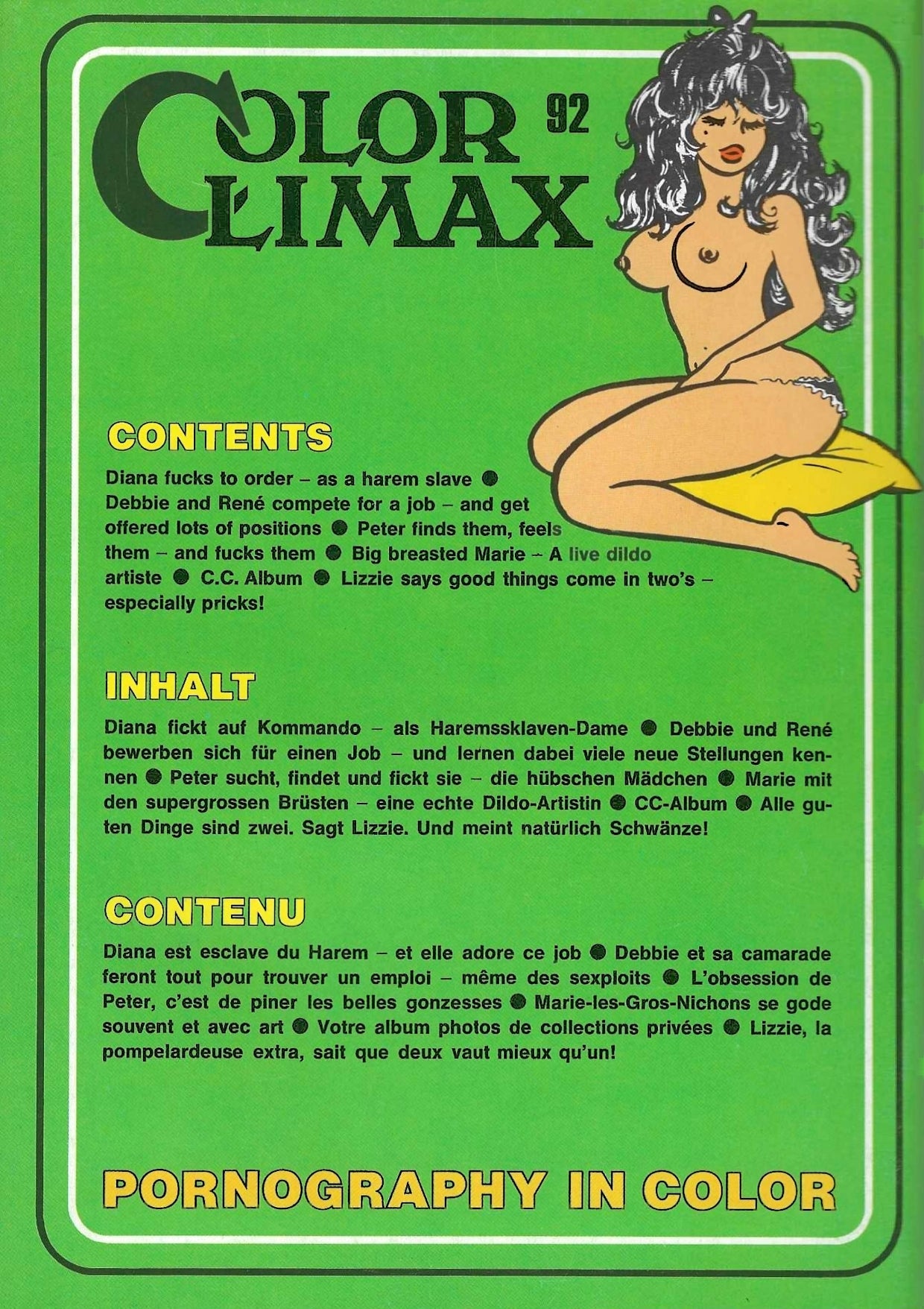 Color Climax 92 (explicit cover edition)