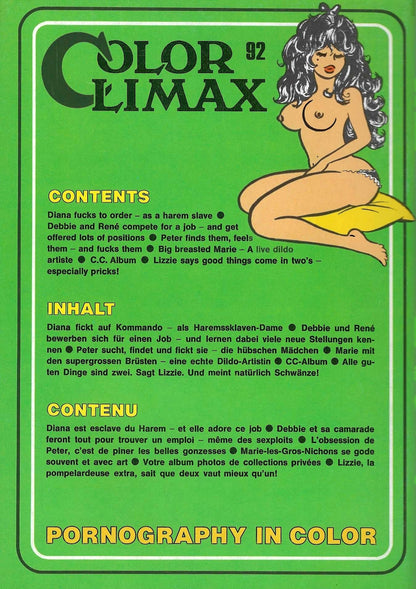 Color Climax 92 (explicit cover edition)