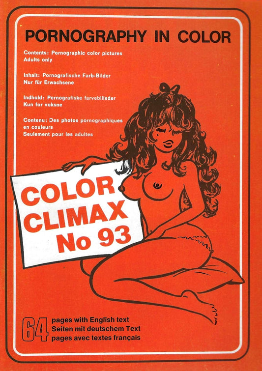 Color Climax 93 (neutral cover edition)